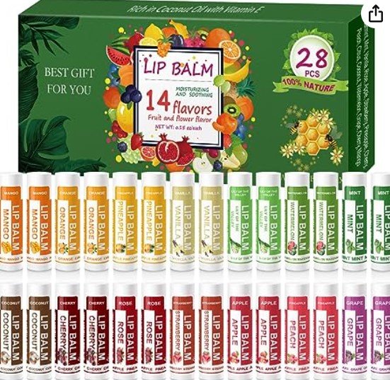 lip balms gift set