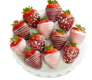 dipped strawberries valentines day