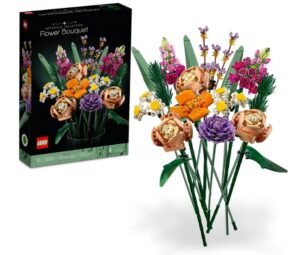 lego flower bouquet decoration set